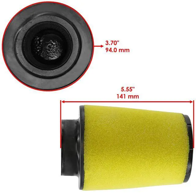 Alt view image 2 of 4 - Air Filter For Can-Am Bombardier Outlander 400 / Max 400 2003-2008 707800120