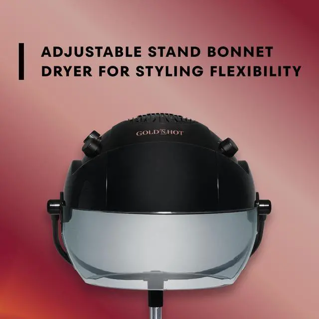 Alt view image 2 of 7 - GOLD N HOT Ionic Stand Bonnet Dryer