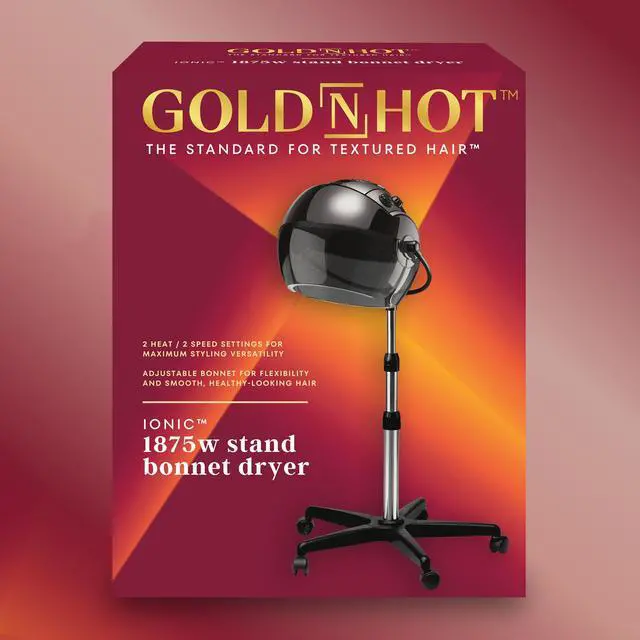 Alt view image 7 of 7 - GOLD N HOT Ionic Stand Bonnet Dryer