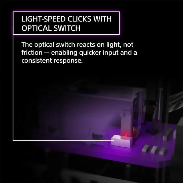 Alt view image 4 of 7 - Sony INZONE Mouse-A 48g Ultra Lightweight Wireless Esports Gaming Mouse