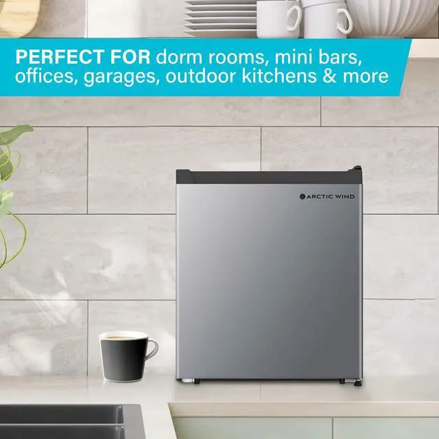 Alt view image 9 of 11 - 1.6 cuft Single Door Compact Refrigerator