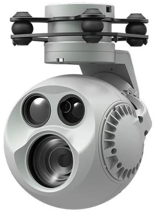 Alt view image 3 of 4 - XF Robot-D-90AI Intelligent Multi-Sensor Spherical Pod  3-Axis Stabilization, AI Tracking & Laser Range Finder