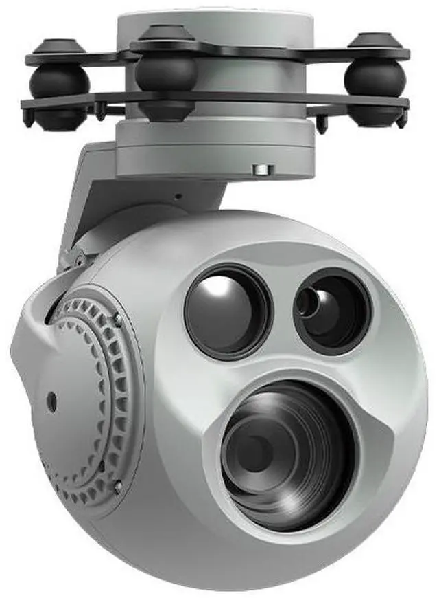 Main image of XF Robot-D-90AI Intelligent Multi-Sensor Spherical Pod  3-Axis Stabilization, AI Tracking & Laser Range Finder