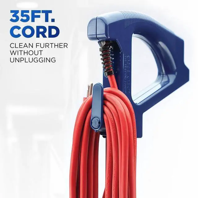 Alt view image 6 of 7 - Oreck Commercial XL Vacuum Cleaner, Bagged Upright Vac for Carpets and Hard Floor, Lightweight, Automatic Height Adjust, High-Speed Brush Roll, Powerful Vacuum Cleaners for Commercial Use