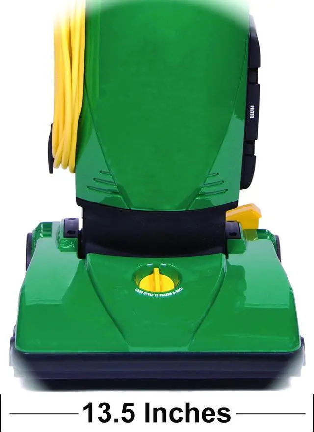 Alt view image 3 of 5 - BiSSEll BigGreen Commercial PowerForce Bagged Lightweight, Upright, Industrial, Vacuum Cleaner, BGU1451T