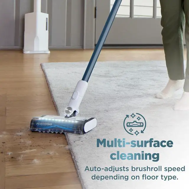 Alt view image 7 of 7 - Shark Clean & Empty Cordless Stick Vacuum  Lightweight Cordless Vacuum with Auto-Empty System, HEPA Filter, Portable, Rechargeable, Exclusive Motorized Hand Tool for Pet Hair, BU3523