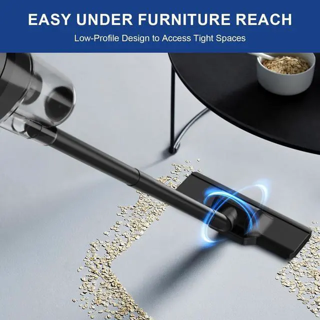 Alt view image 2 of 7 - Corded Vacuum Cleaner, Super Power Suction Stick Vacuum Cleaners for Home, 6-in-1 Lightweight Hard Floor Vacuum Removable Handheld Vac, Portable Vacuum for Pet Hair