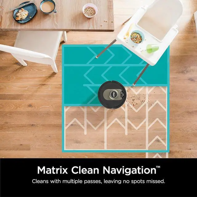 Alt view image 5 of 7 - Shark AV2501AE AI Robot Vacuum with XL HEPA Self-Empty Base, Bagless, 60-Day Capacity, LIDAR Navigation, Perfect for Pet Hair, Compatible with Alexa, Wi-Fi Connected, Carpet & Hard Floor, Black