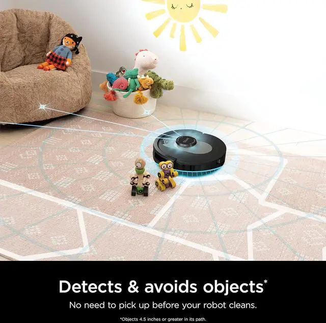 Alt view image 7 of 7 - Shark AV2501AE AI Robot Vacuum with XL HEPA Self-Empty Base, Bagless, 60-Day Capacity, LIDAR Navigation, Perfect for Pet Hair, Compatible with Alexa, Wi-Fi Connected, Carpet & Hard Floor, Black