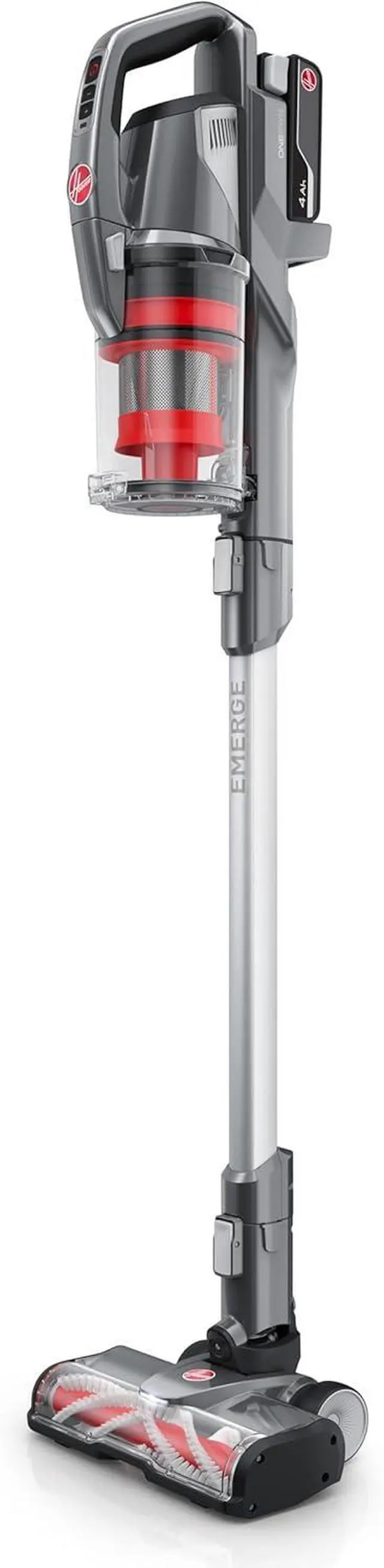 Alt view image 2 of 6 - Hoover ONEPWR WindTunnel Emerge Cordless Stick Vacuum Cleaner, Lightweight Stick Vac, Powerful and Quiet Cleaning, Self Standing, No Wall Mount Required, Cordless Vacuum Cleaners for Home Use