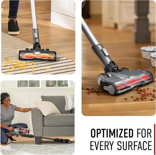 Alt view image 5 of 6 - Hoover ONEPWR WindTunnel Emerge Cordless Stick Vacuum Cleaner, Lightweight Stick Vac, Powerful and Quiet Cleaning, Self Standing, No Wall Mount Required, Cordless Vacuum Cleaners for Home Use