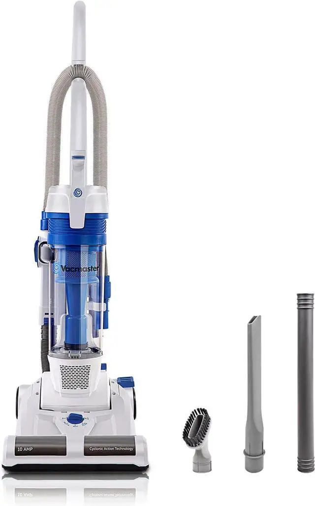 Main image of Vacmaster Upright Vacuum Cleaner Power Suction Bagless Vacuum Cleaner Portable Floor Cleaner with 20ft Cord & 13 Cleaning Path for Carpet, Hard Floor and Pet Hair