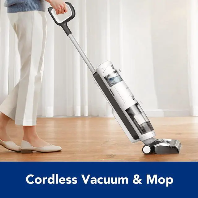 Alt view image 2 of 7 - Tineco iFLOOR 3 Breeze Complete Wet Dry Vacuum Cordless Floor Cleaner and Mop One-Step Cleaning for Hard Floors