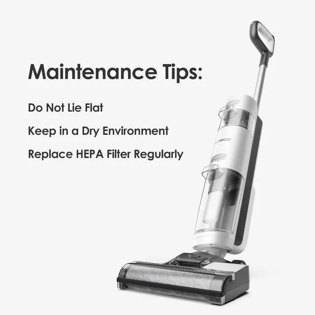 Alt view image 6 of 7 - Tineco iFLOOR 3 Breeze Complete Wet Dry Vacuum Cordless Floor Cleaner and Mop One-Step Cleaning for Hard Floors
