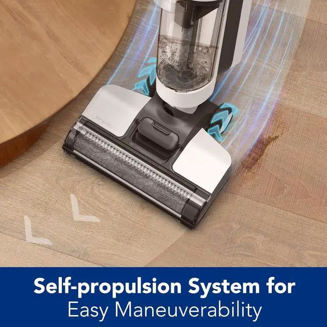 Alt view image 5 of 7 - Tineco iFLOOR 3 Breeze Complete Wet Dry Vacuum Cordless Floor Cleaner and Mop One-Step Cleaning for Hard Floors