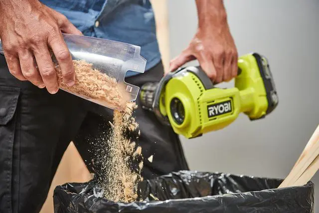 Alt view image 4 of 4 - Ryobi - Handheld Vacuum Cleaner 18V - 29 AW - 1000 L/min - 0.85 m3/min - Collector 600 ml - RHV18-0