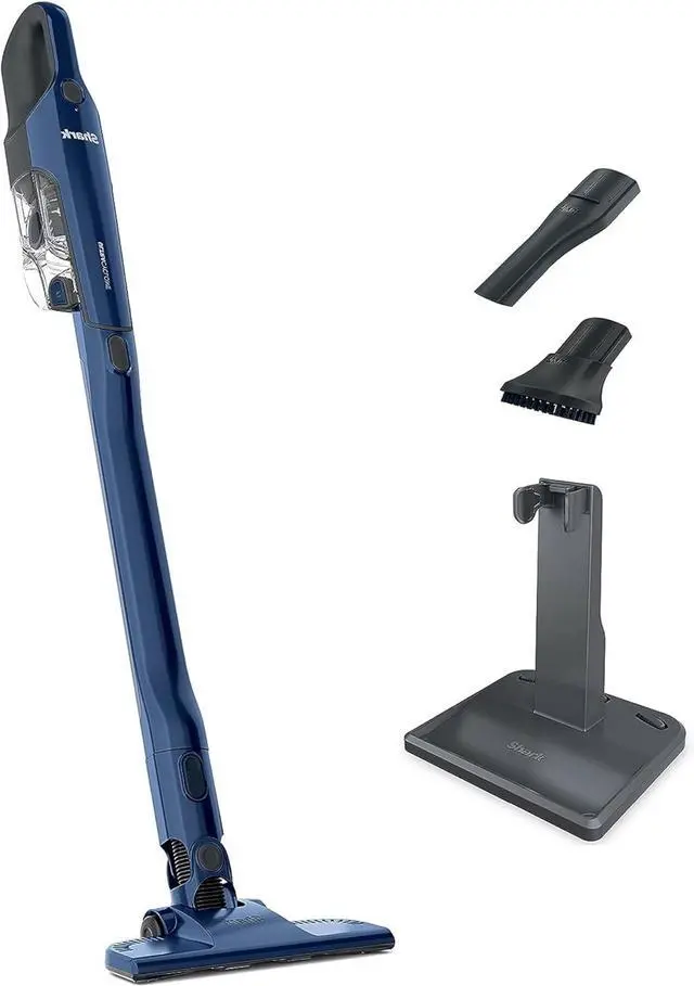 Main image of Shark CH964AMZ 2-in-1 Cordless & Handheld Vacuum Ultracyclone System, Ultra-Lightweight and Portable for Car and Home, Washable Filter, XL Dust Cup, Crevice Tool & Scrubbing Brush, Blue