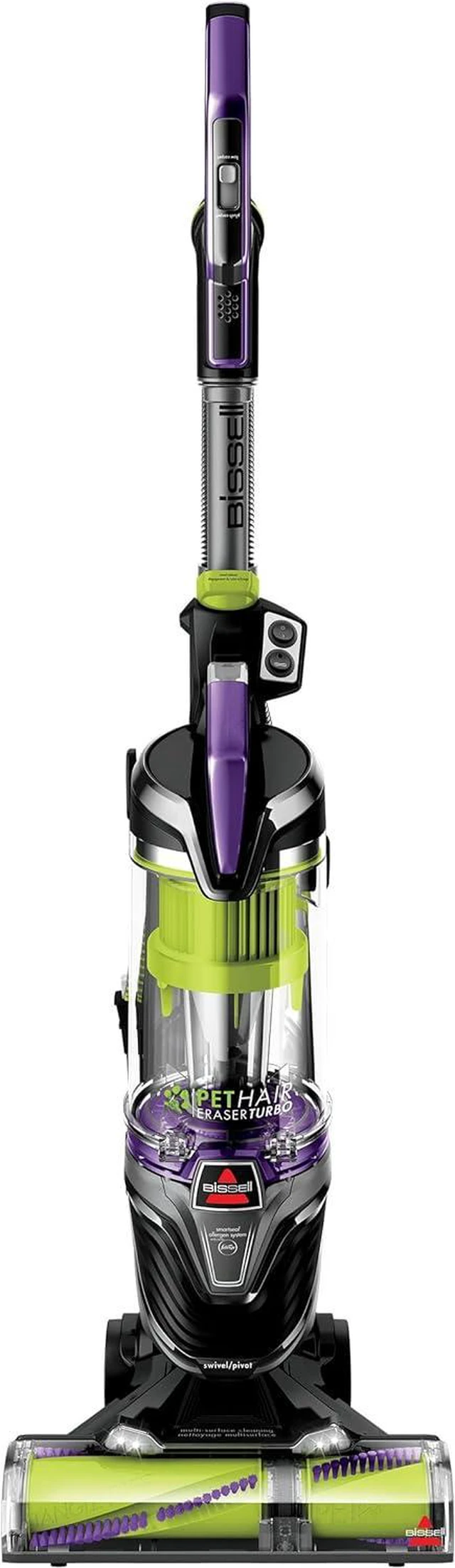 Main image of BISSELL 24613 Pet Hair Eraser Turbo Plus Lightweight Vacuum, Tangle-Free Brush Roll, Powerful Pet Hair Pick-up, SmartSeal Allergen System, Specialized Pet Tools, Easy Empty Dirt Tank