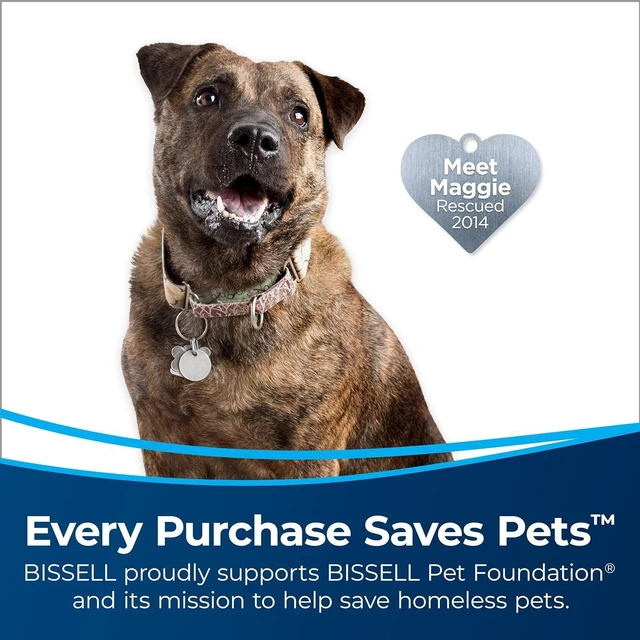 Alt view image 2 of 7 - BISSELL 24613 Pet Hair Eraser Turbo Plus Lightweight Vacuum, Tangle-Free Brush Roll, Powerful Pet Hair Pick-up, SmartSeal Allergen System, Specialized Pet Tools, Easy Empty Dirt Tank