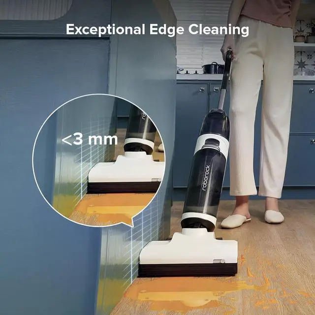 Alt view image 7 of 7 - roborock Dyad Air Wet Dry Vacuum Cleaner, Cordless Vacuum Mop Combo with 17000Pa Power Suction, Long Battery, Edge Cleaning, Hardwood Floor Cleaner with Self-Cleaning & Drying System