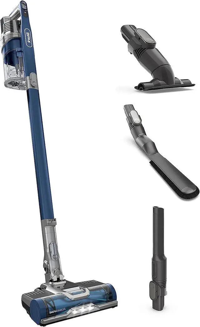 Main image of Shark Cordless Pet Plus Vacuum with HEPA Filter, Powerful Suction, Lightweight, 40min Runtime, Anti-Allergen Complete Seal, PowerFins, Self-Cleaning Brushroll, for Carpets & Hardfloors, Blue, IZ361H