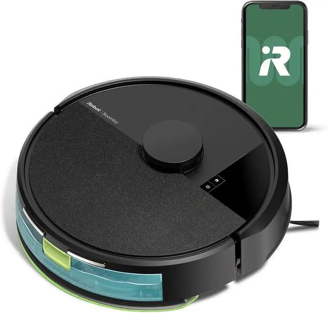 Main image of iRobot Roomba 105 Combo Robot Vacuum & Mop - Easy to use, Intense Power-Lifting Suction, LiDAR Navigation, Multiple Cleaning Modes, Avoids Mopping Carpets, Self-Charging