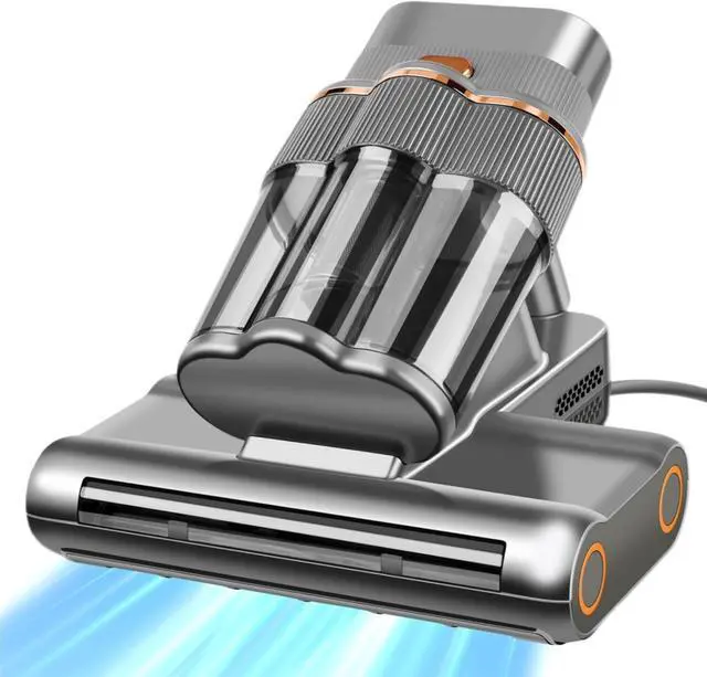Main image of Powerful Mattress Vacuum Cleaner,Handheld Bed Vacuum with UV-C Light, 16Kpa Strong Suction, 30000 RPM Dual Drum Brushes, 140°F Hot Air & Ultrasonic Tech, 500W Corded for Quick Dust Removal