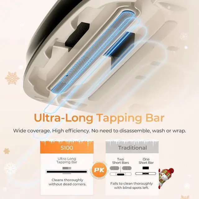 Alt view image 5 of 7 - Mattress Vacuum Cleaner UV Sanitizing, Anti-allergen Bed Cleaner with 12Kpa Suction, Handheld Vacuums for Dust & Pet Hair, Effectively Clean Up Bed, Pillows, Cloth Sofas, Carpets