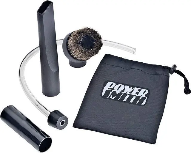 Alt view image 4 of 5 - PowerSmith PAVC102 10 Amp 4 Gallon All-In-One Ash and Shop Vacuum/Blower with 10' Hose, Brush Nozzle, Pellet Stove , 16' Power Cord, 1 1/4" Adapter, and 2 Filters, Silver