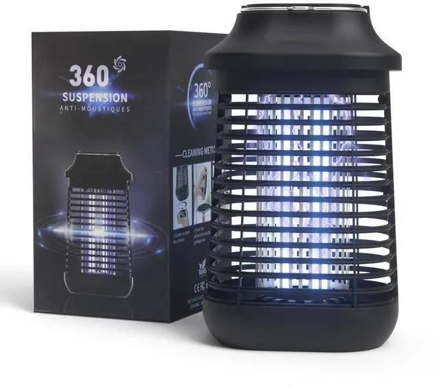 Main image of Bug Zapper Outdoor/Indoor,Mosquito Zapper 4200V High Powered Waterproof Electronic Mosquito Killer,15W UVA Mosquito Lamp Bulb,Fly Traps Patio Insects Killer,Trap Killer for Home,Kitchen, Backyard