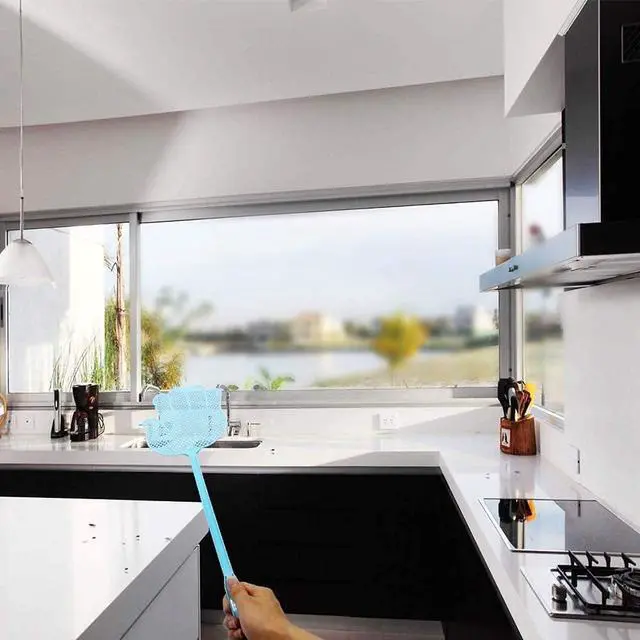 Alt view image 4 of 4 - ValueHall 10 Pack Fly Swatter Multi-Colors Plastic Handle V7023