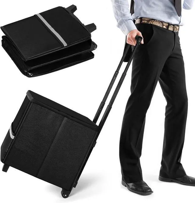 Alt view image 2 of 7 - Teacher Rolling Cart - Fireproof File Cabinets for Document Safety, Portable Rolling Crate with Wheels for Teachers, for Teaching, Office