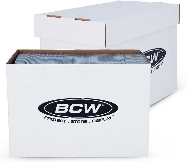 Main image of BCW Magazine/Document Storage Box 5-Pack | Durable Cardboard Filing Box