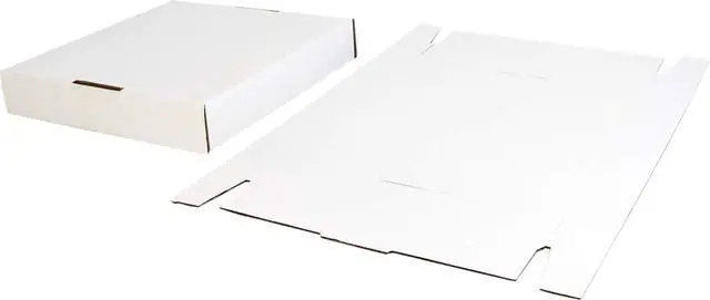 Alt view image 5 of 7 - Durable 12 inch Vinyl Record Storage Box - Heavy-Duty Cardboard Construction with Removable Lid - Holds Up to 90 Records Each - Built Tough for Long-Term, Secure Archival Storage - #12BC13