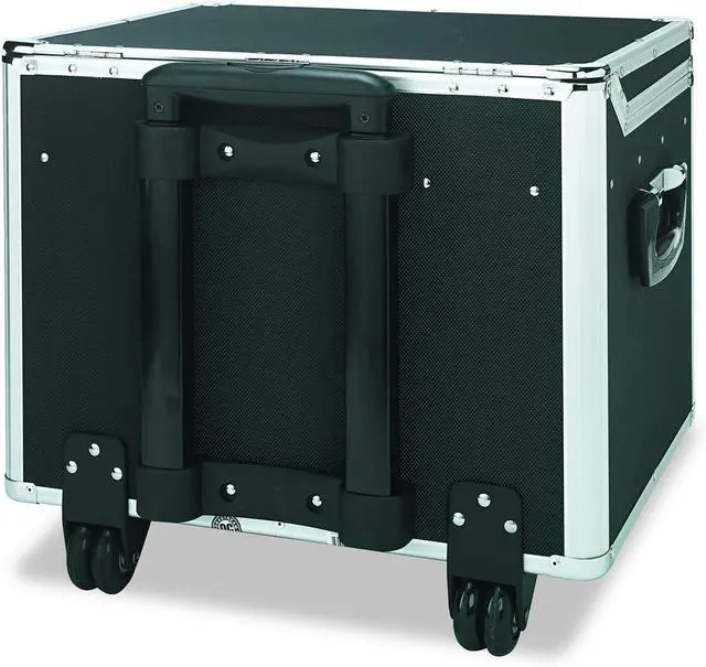 Alt view image 4 of 6 - Vaultz Locking Mobile File Chest, Letter/Legal Files, 17.5" X 15.5" X 14.5", Black