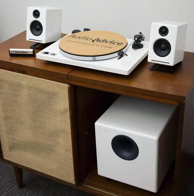 Alt view image 5 of 6 - Audioengine S8 Powered Subwoofer Speaker - 250W 8-inch Home Woofer with Built-in Amplifier and Dual Audio Inputs for Home Audio