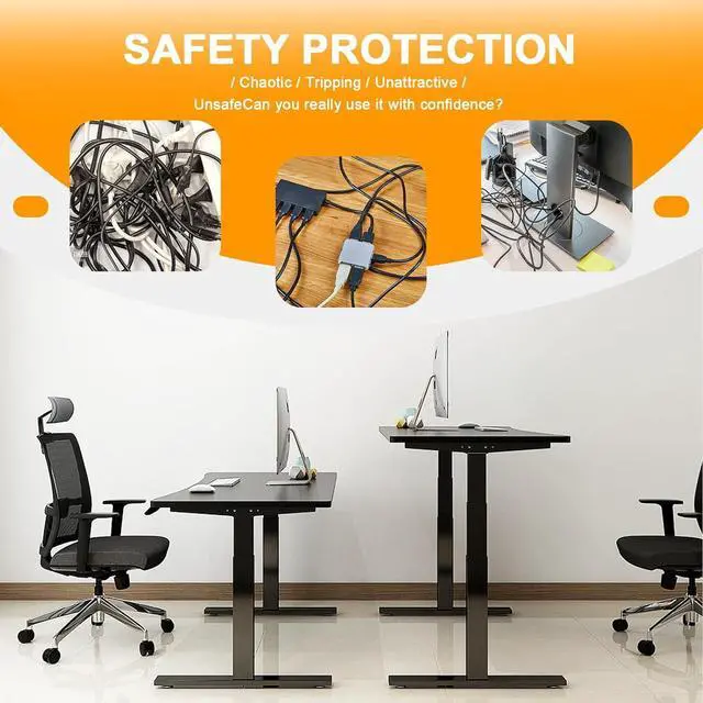 Alt view image 3 of 7 - Floor Cord Cover Cable Cavity 10FT Self Adhesive Cord Hider Floor, Floor Cord Covers for Wires on Floor,Protector Floor Electric Cord Covers for Living Rooms, Rooms, Offices, exhibitions, Gyms, etc.