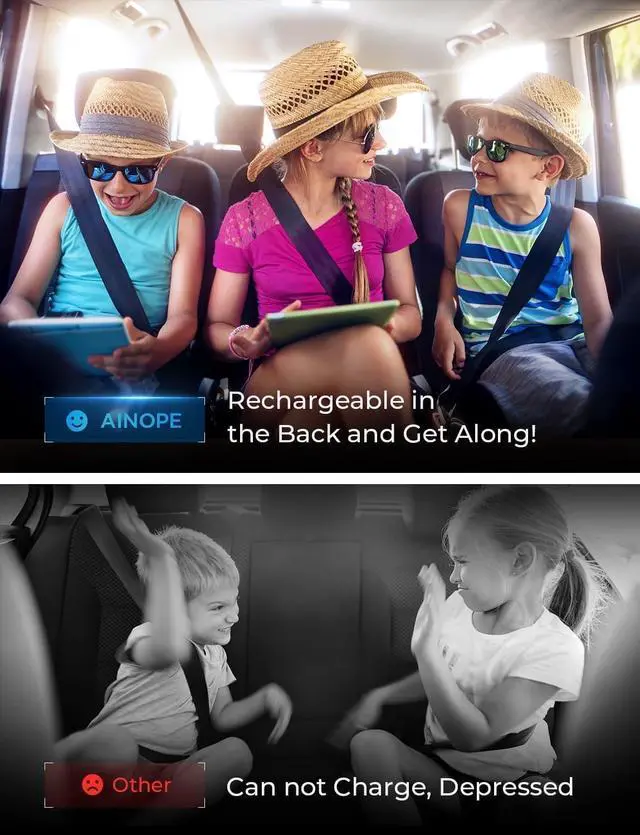 Alt view image 5 of 7 - AINOPE 108W USB C Car Charger with 6 Fast Charging Ports, Road Trip Essentials Cigarette Lighter Car Travel Essentials for Long Trips Kids for iPhone 16 15 Pro Max 14 iPad S24 S25 Hire Tablet 17