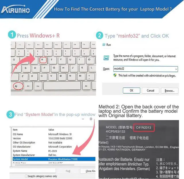 Alt view image 4 of 7 - C41N2013 C41N2013-1 90Wh Laptop Battery Replacement for Asus TUF Gaming A15 FA507 A17 FA707 ROG Strix G513 G713 Scar G533 G733 Zephyrus GA502 GA503 S17 GX703 M16 GU603 ProArt Studiobook 16 OLED