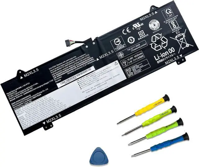 Main image of 71Wh L19C4PDC L19L4PDC L19M4PDC Laptop Battery Compatible with Lenovo Ideapad Yoga 7-14ITL5 7-15ITL5 Series 5B10Z26482 5B10Z26485 5B10Z26479 SB10Z26481 15.36V 4675mAh