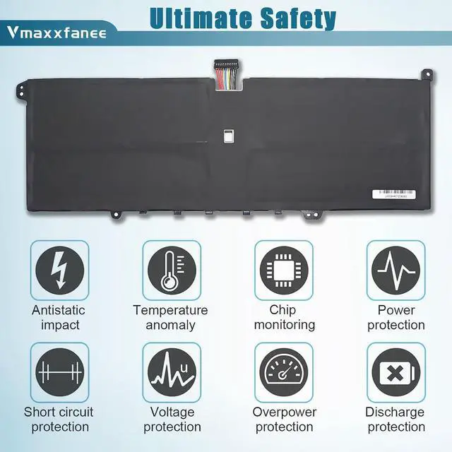 Alt view image 4 of 7 - 7.68V 60Wh Lenovo L19M4PH2 L19C4PH2 Battery Replacement for Lenovo Yoga 9-14ITL5 Yoga 9i (14inch) 2-in-1 Series 5B10Z33896 5B10Z33895 7630mAh