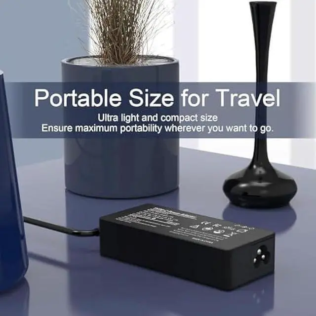 Alt view image 5 of 6 - USB C Laptop Charger 65w 45w Replacement for Dell Hp Lenovo Asus Acer Razer Blade Stealth MacBook Samsung Chrombook Charger Fast Charging Type C AC Adapter Power Cord Supply