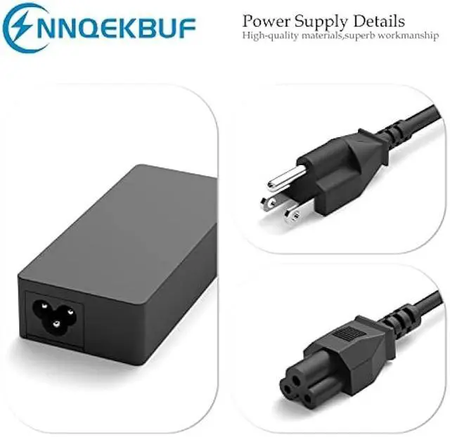 Alt view image 3 of 7 - Laptop Charger 65W USB C Power Adapter Compatible with Dell Chromebook 3100 3300 3380 3400 3500 5190 5300 5400 7200 Latitude 5420 5520 5320 7410 7310 2-in-1 P28T P29T P30T Laptop Type C