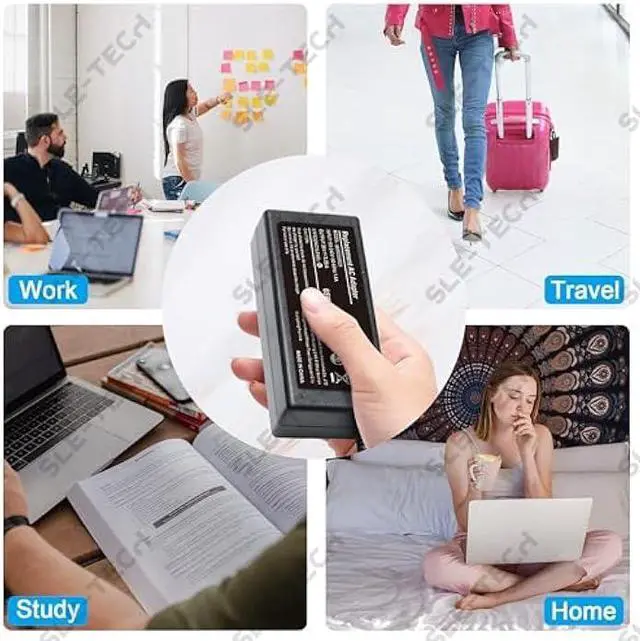 Alt view image 5 of 7 - SLE-TECH 90W Laptop Charger Compatible with Lenovo ThinkPad X1 Carbon T440 E431 G410 45N0237 45N0236 45N0239 344428U T431s Z510 PA-1900-081 0B46994 0B46995 Yoga 11s Flex 14 15D