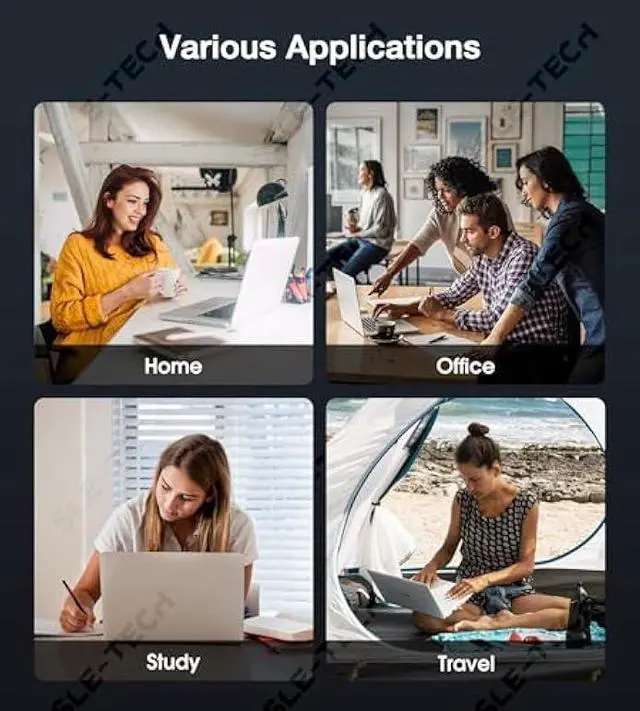 Alt view image 7 of 7 - SLE-TECH 90W Laptop Charger Compatible with Lenovo ThinkPad X1 Carbon T440 E431 G410 45N0237 45N0236 45N0239 344428U T431s Z510 PA-1900-081 0B46994 0B46995 Yoga 11s Flex 14 15D