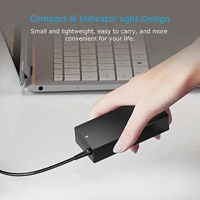 Alt view image 5 of 7 - 90W Universal AC Adapter Laptop Charger Replacement for Dell HP Acer Asus Lenovo IBM Toshiba Samsung Sony Fujitsu Notebook Ultrabook Chromebook Power Supply Cord