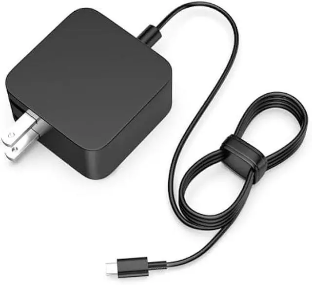 Main image of 65W USB-C Laptop Charger Compatible with Asus Zenbook Series Laptops.