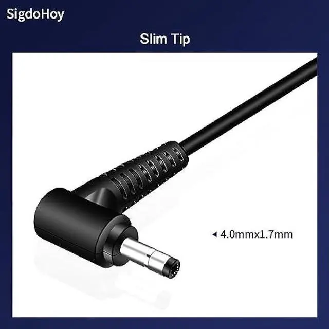 Alt view image 2 of 5 - 65W 45W Charger Compatible with Lenovo Ideapad 3/3i/1/1i/320/330/330s/S340/S145/L340/Flex 5/5i