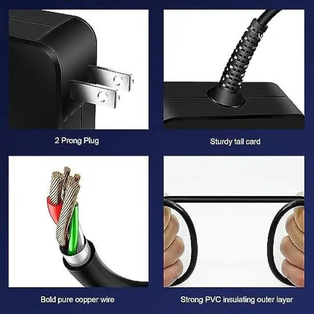 Alt view image 4 of 5 - 65W 45W Charger Compatible with Lenovo Ideapad 3/3i/1/1i/320/330/330s/S340/S145/L340/Flex 5/5i