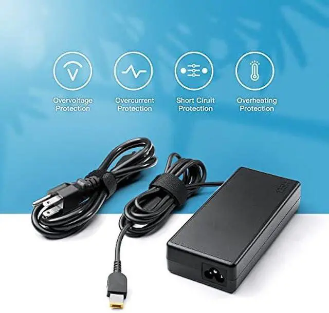 Alt view image 4 of 5 - 135W Charger Fit for Lenovo Thinkpad Laptop X1, Slim Tip ADL135NDC3A (888015027) 20V 6.75A AC Adapter Power Supply